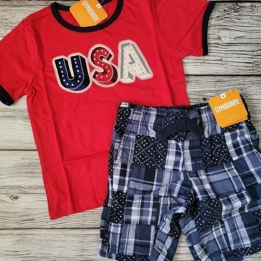 4th of July Outfit Independence Day Patriotic Outfit Gymboree